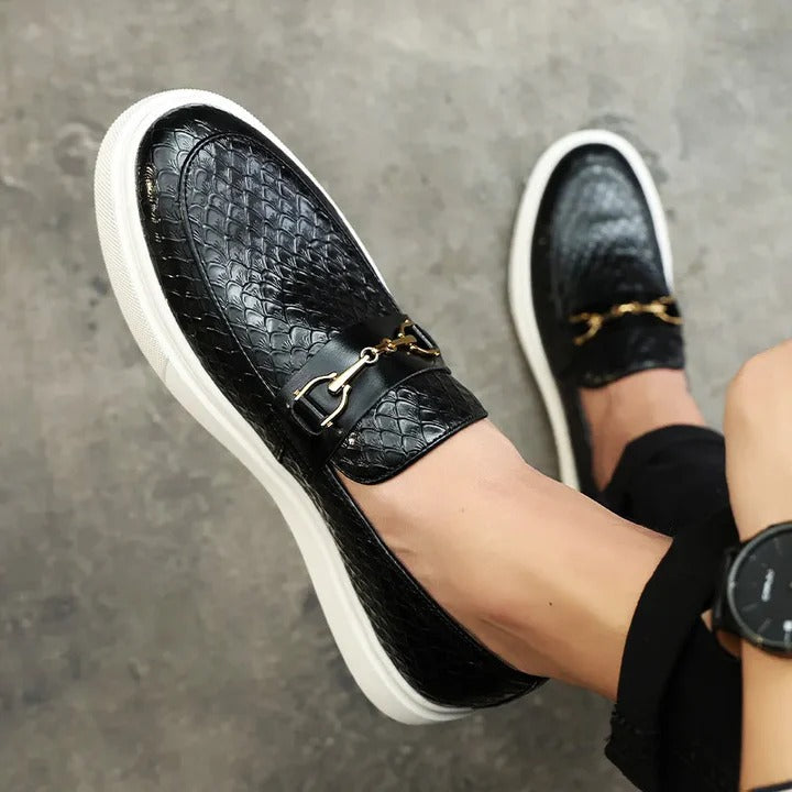 George Leather Loafers
