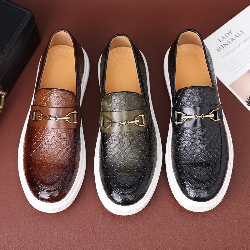 George Leather Loafers