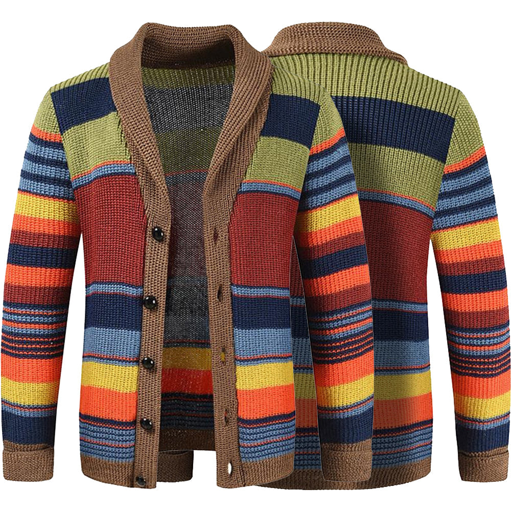Owen Colorblock  Cardigan