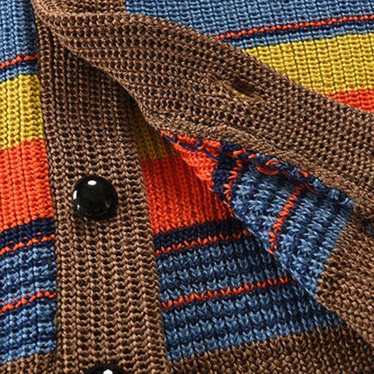 Owen Colorblock  Cardigan