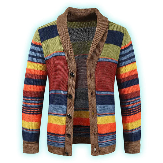 Owen Colorblock  Cardigan