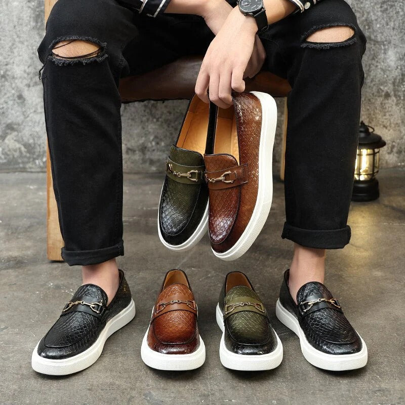 George Leather Loafers