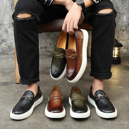 George Leather Loafers