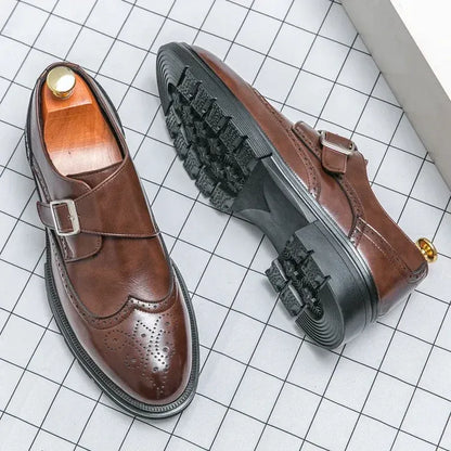 Hudsen Buckle Dress Shoes