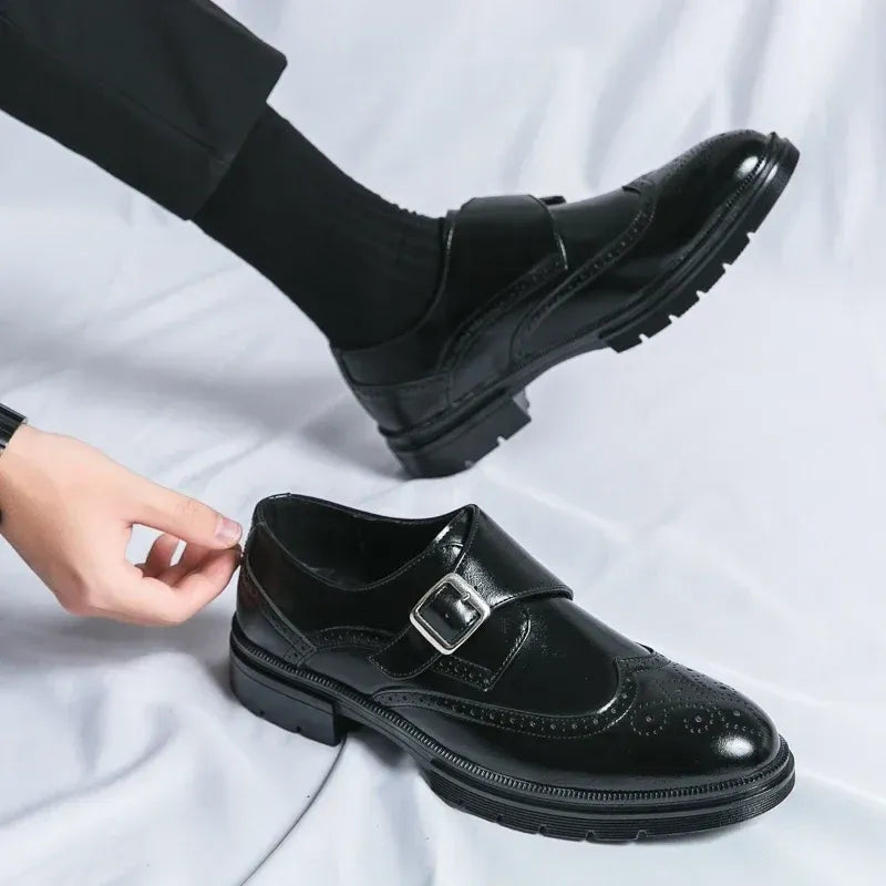 Hudsen Buckle Dress Shoes