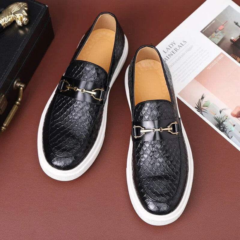 George Leather Loafers