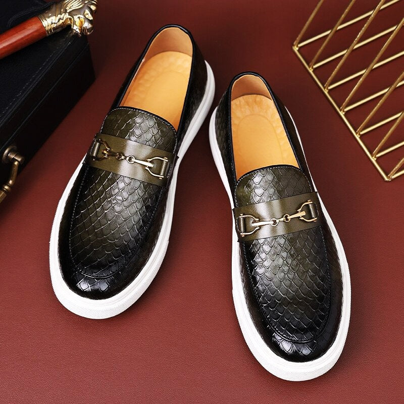 George Leather Loafers