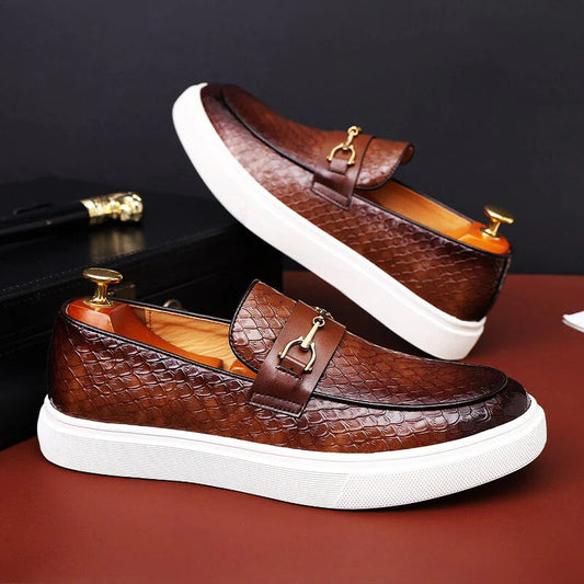 George Leather Loafers