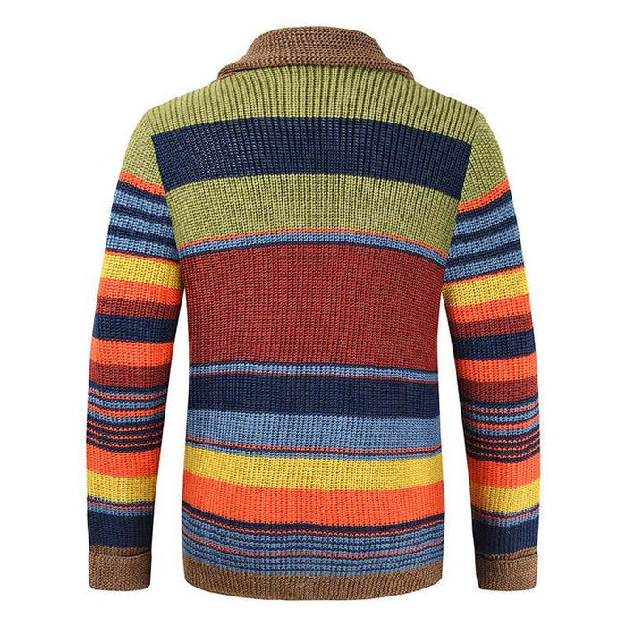 Owen Colorblock  Cardigan