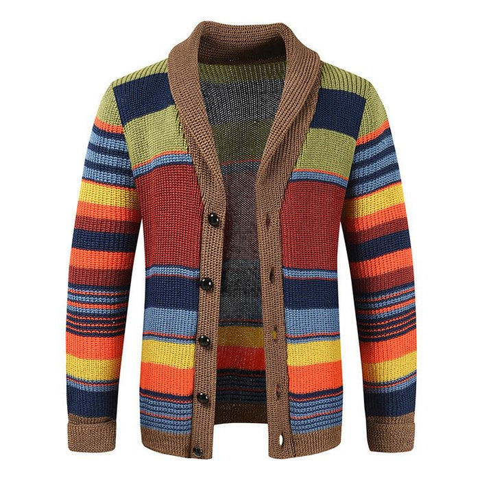 Owen Colorblock  Cardigan